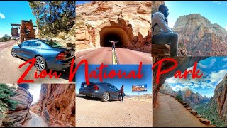 Zion National Park Drive - February 2021 - 4K - Utah