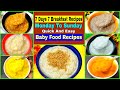 7 Baby Food Recipes For 1- 4 Years | Breakfast Recipes For 1- 4 Years | Healthy Food Bites