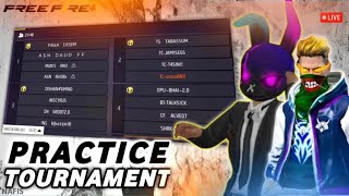 [🔴LIVE] Free Fire Practice Tournament🔥 TANVIR BHAI BHAI | প্রাকটিস টুর্নামেন্ট