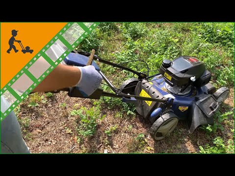 Funktionsvideo -  Benzin- Rasenmäher BullMach ACHILLE - 51 H - 4 in 1 - Motor Honda GCVx200