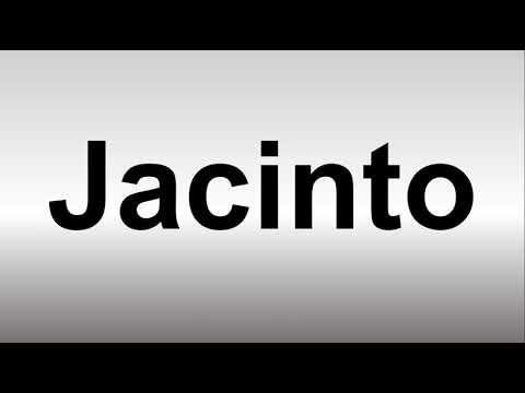 How to Pronounce Jacinto