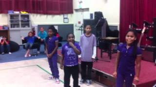my kids dancing to the wobble and wop...kadena talent show