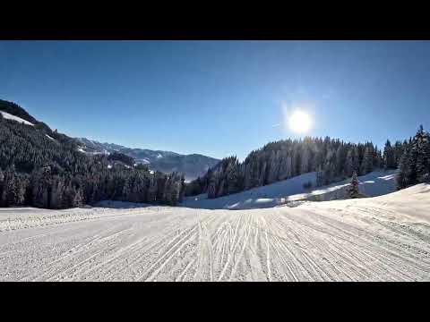 Filzbodenabfahrt 7a von Söll nach Brixen  - SkiWelt Wilder Kaiser
