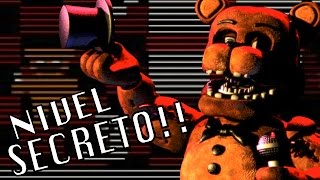NIVEL SECRETO?? | Five Nights At Freddy's 2: Noche 2 - JuegaGerman