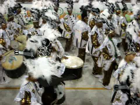 Bateria da X-9 a Pioneira - Carnaval 2009