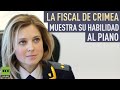 Natalia Poklonskaya, la fiscal de Crimea, muestra su ...