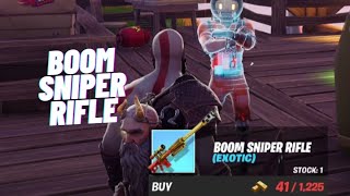 FORTNITE SEASON 5: Exotic Boom Sniper Rifle Location