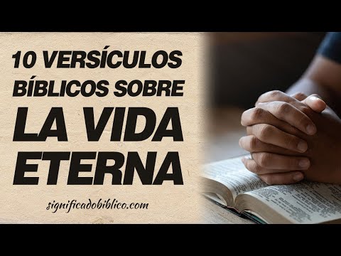 🙏 10 Versículos bíblicos sobre la vida eterna ¡Todo sobre ella! 🙏
