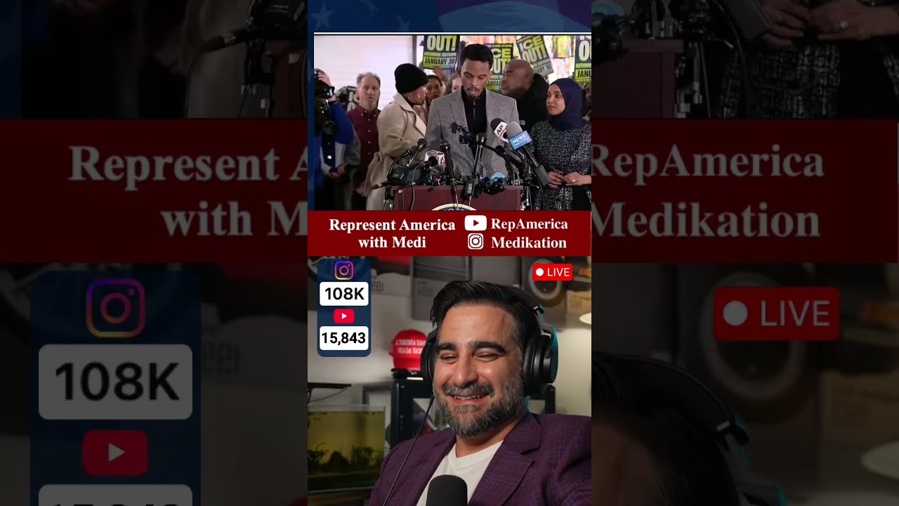 Ilhan Omar - Represent America with Medi - LIVE