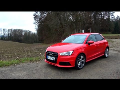 2014 Audi S1 Sportback Facelift Quattro (231 HP) Test Drive