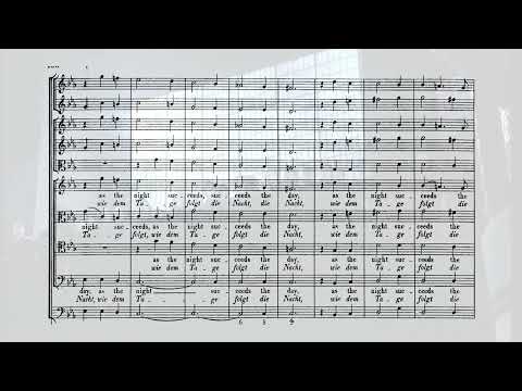 HAENDEL: Jephtha. Act II Finale. Chorus: How dark, o Lord + Score