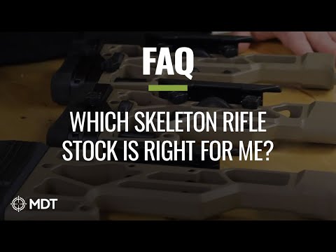 MDT FAQ - Which Skeleton Rifle Stock (SRS) Is Right For Me?