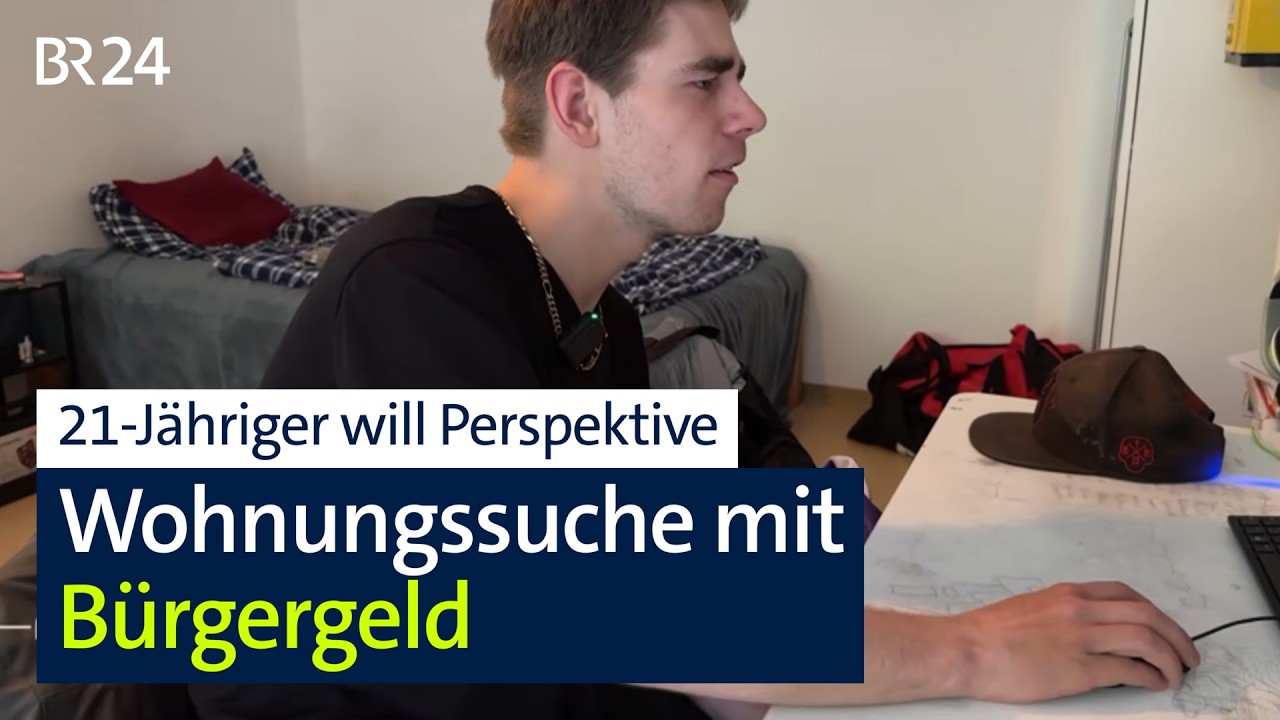 Paul bekommt Bürgergeld und sucht Wohnung mit "angemessener Größe und Miete" | BR24