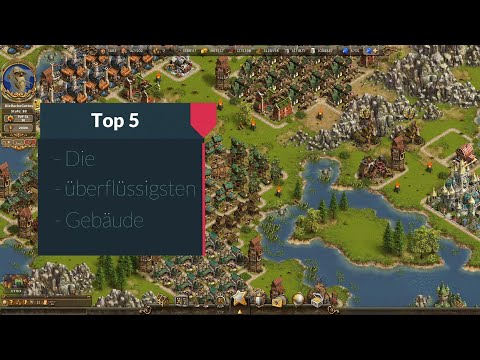 DSO - Top 5: Die überflüssigsten Gebäude in Die Siedler Online