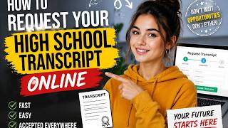 How to request your high school transcript online