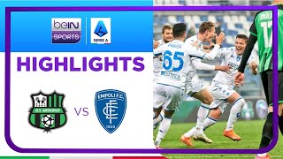 Sassuolo 1-2 Empoli | Serie A 21/22 Match Highlights