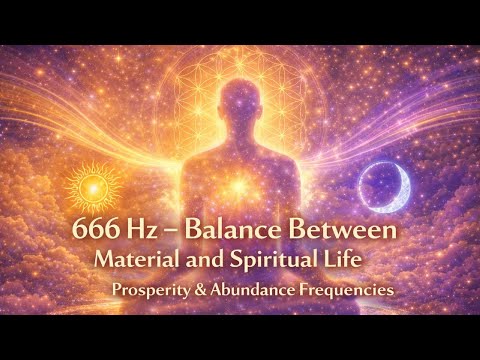 666 Hz – Balance Between Material and Spiritual Life | Prosperity & Abundance Frequencies