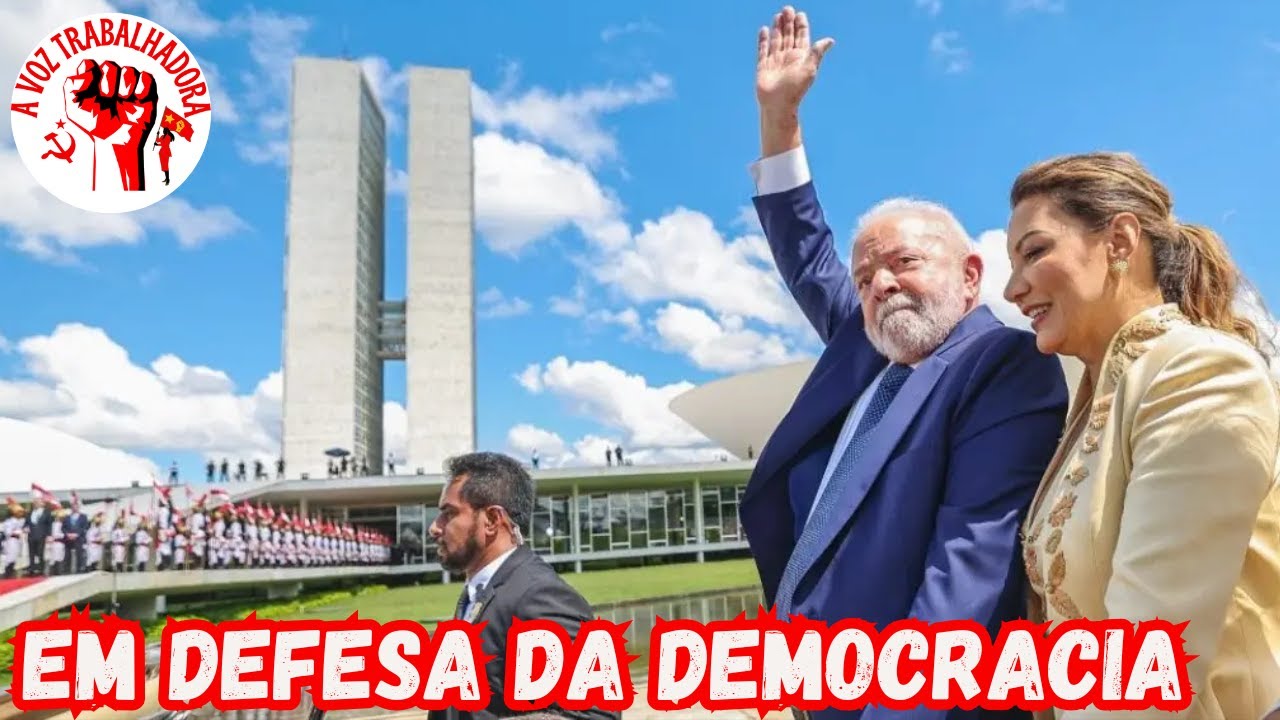 LULA PARTICIPA DA CERIMÔNIA DE ABRAÇO SIMBÓLICO EM DEFESA DA DEMOCRACIA (8 DE JANEIRO)