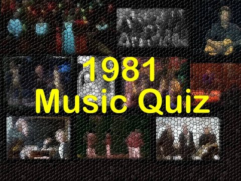 1981 Music Quiz