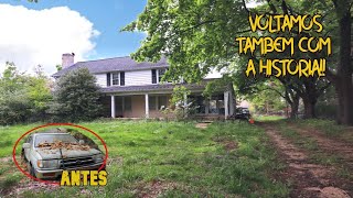 COMO está a CASA ABANDONADA com 3 CARROS que já visitamos | DESCOBRIMOS TODA a sua HISTÓRIA