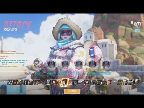 Overwatch Mei Gameplay
