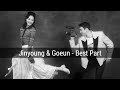 GOT7 Park Jinyoung & Kim Goeun - Best Part Cover (Daniel Caesar ft. H.E.R.)