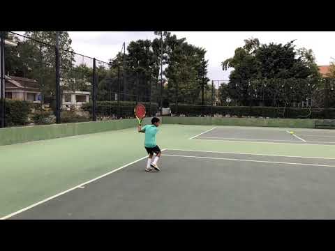 Tennis training with Dylan Remedios