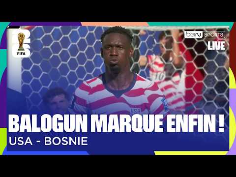 LIVE - Balogun DÉLIVRE LES USA juste avant la mi-temps !