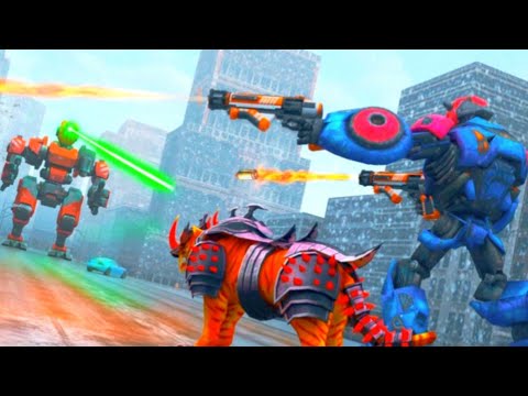 Flying Tiger Attack: Flying Bike Transformation - Android GamePlay