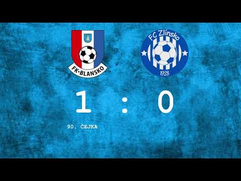 SESTŘIH | MSFL 23/24 | 7. kolo | FK Blansko - FC Zlínsko | 1:0