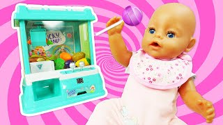 A new toy for baby Annabell doll! Baby doll video for kids. Pretend play babysitter for dolls &amp; toys