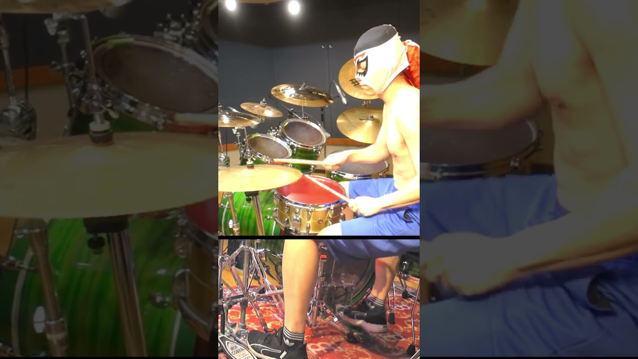 【デジモンアドベンチャー】 OP Butter-Fly 激しく叩いてみた #デジモン #デジモンアドベンチャー #butterfly -fly #ダイナ四 #ドラム叩いてみた