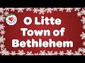 O Little Town of Bethlehem with Lyrics | Christmas Carol & Song - Christmas Songs and Carols - Love to Sing O Little Town of Bethlehem with Lyrics | Christmas Carol & Song