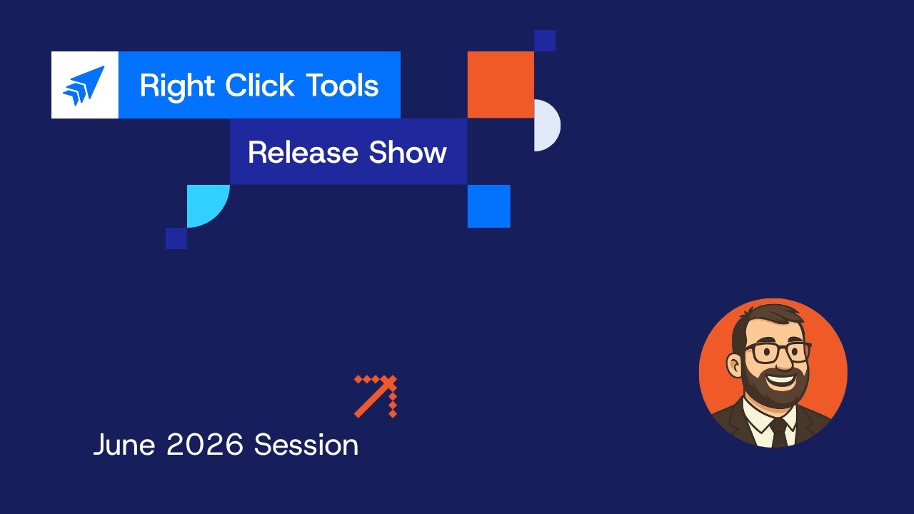 Right Click Tools Release Show | June 2026