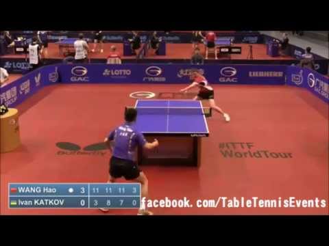 Wang Hao Vs. Ivan Katkov: German Open 2014