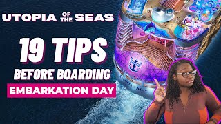 19 Tips To Know Before Boarding Utopia of the Seas | Embarkation Day