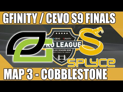 OpTic Gaming vs Splyce | Map 3 (Cobblestone) Gfinity/CEVO Season 9 Finals in London (29.04.2016)