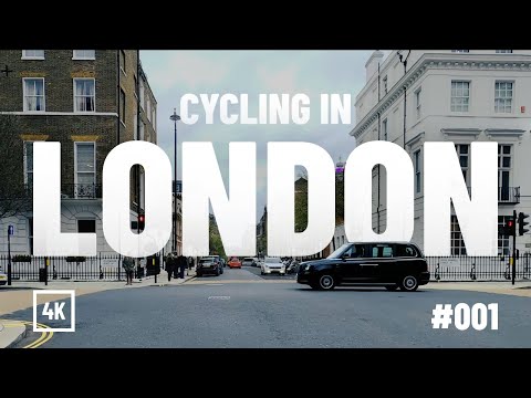 Cycling in London 4K - Afternoon ride