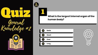 General Knowledge Quiz Multiple Choice | General Knowledge Quiz #2 | How Much Do You Know?