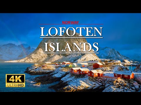LOFOTEN ISLANDS Norway 🇳🇴, Stunning Remote Areas  4K 60 FPS Drone Video