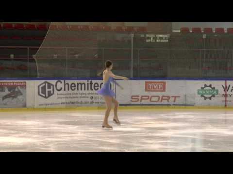 36 Anna JAROMIN FS Solistki Junior Mł  B Puchar Prezydenta Miasta Katowice 2016