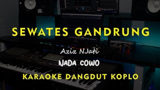 Download lagu SEWATES GANDRUNG // Aziz NJati //  KARAOKE DANGDUT KOPLO NADA COWO ( MALE ) mp3