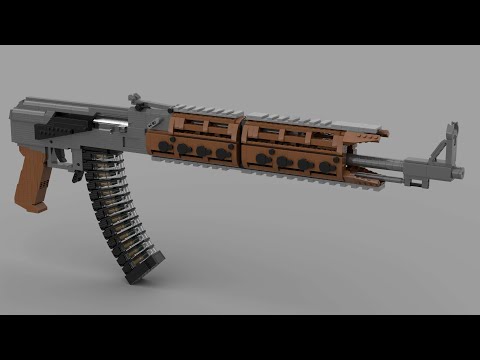 Custom LEGO Gun MOC: Custom RPK [Fail]