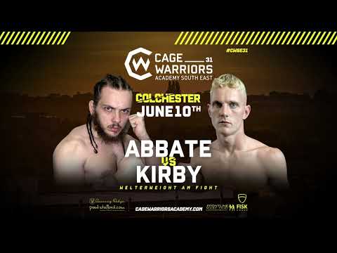 ABBATE VS KIRBY - 170lbs Amateur MMA Contest #CWSE31