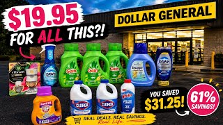 $19.95 for ALL This! | Dollar General $10/$30 + $3/$15 Deals 🙌🏾