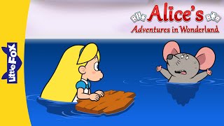 Alice Ch. 4-5 | Alice Meets a Mouse in the Pool of Tears | Children's Novel | Little Fox