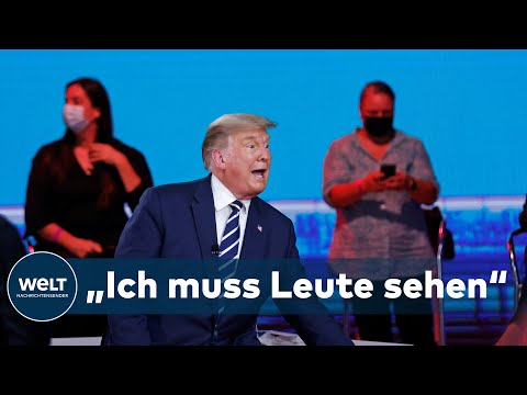 US-WAHL 2020: Trump irritiert mit verfälschender Masken-Behauptung