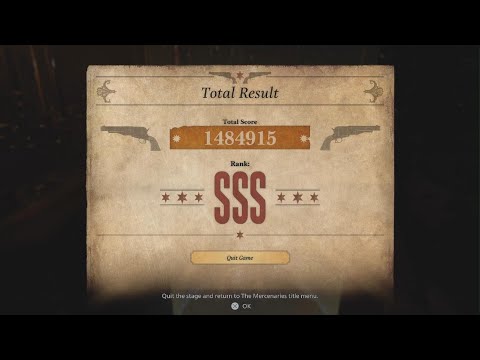 Resident Evil Village Mercenaries - Ethan SSS Rank - The Bloody River II