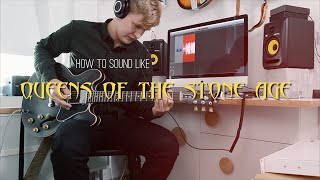 How to sound like Queens of the Stone Age (Josh Homme) on guitar - Little Sister, Song for the Dead