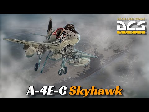 DSC World | My *FIRST* ICLS landing with the A-4E-C Skyhawk in DCS (VR) | EduardoMCfly ✪
